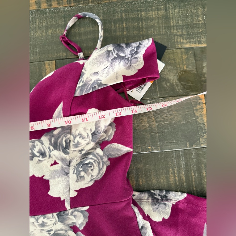 City Studio Pink Floral Mini Dress - Picture 6 of 13